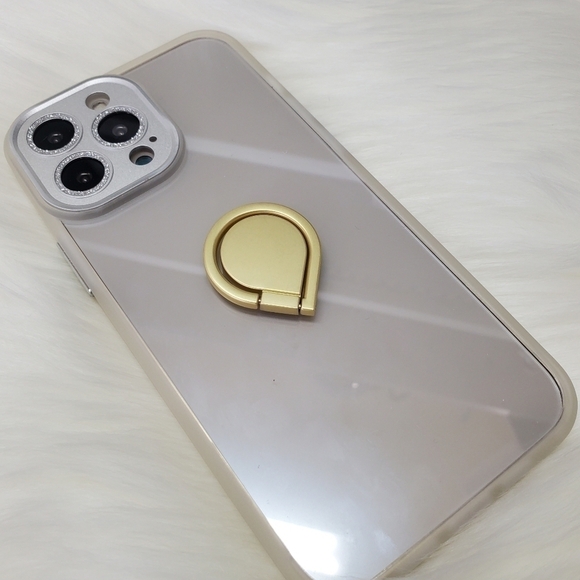 Phone Ring holder Metallic Rain Drop Phone Kickstand Phone Grip - Picture 3 of 8